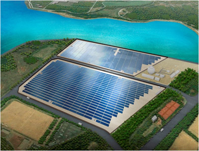 （仮称）三井不動産　山陽小野田太陽光発電計画　イメージパース（画像：三井不動産）