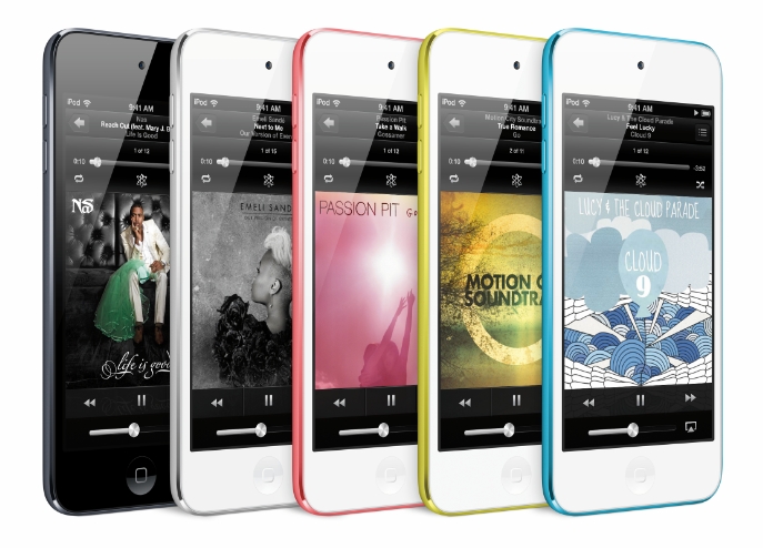 新しいiPod touch（画像：アップル）