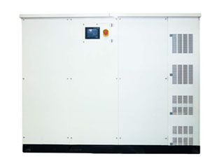 小型バイナリー発電装置「ヒートリカバリー“HRシリーズ”」プロトタイプ外観（画像：IHI）