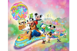 東京ディズニーランドの新パレード 「ハピネス・イズ・ヒア」イメージ (C)Disney （画像：オリエンタルランド）