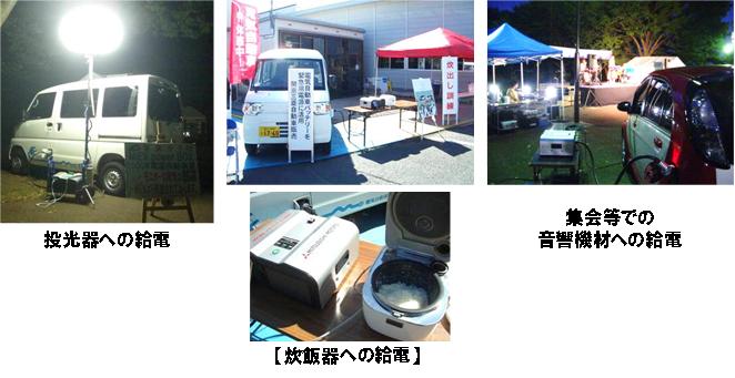 活用イメージ（画像：三菱自動車工業）