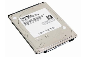 NAND型フラッシュメモリ搭載HDD「ハイブリッドドライブ」（画像：東芝）