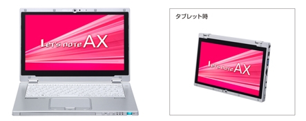 「レッツノート」の2012年秋冬モデル「AX2シリーズ」（画像：パナソニック）