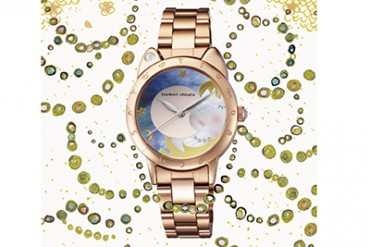 ツモリ チサトより、「夜空」×「女の子」と「ネコ」×「バラ」モチーフの2つの新作ウォッチが登場