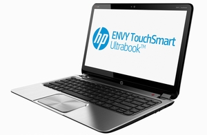 Ultrabook「HP ENVY TouchSmart Ultrabook 4」（画像：日本HP）