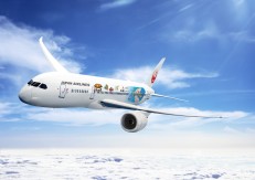 「JAL×ジブリ」特別デカール機（画像：日本航空）