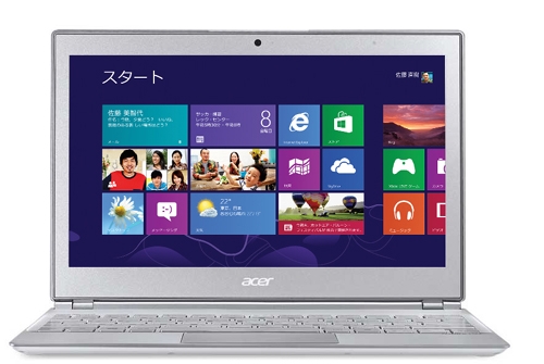 「Aspire S7 191」（画像：日本エイサー）