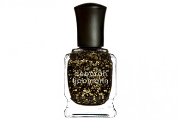 deborah lippmannから漆黒にゴールドグリッターがゴージャスな新色ネイルが登場