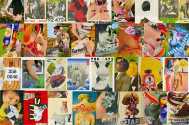 小町渉の最新コラージュ展が恵比寿TRAUMARISで開催