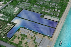 三井不動産　苫小牧太陽光発電計画のイメージパース（画像：三井不動産）