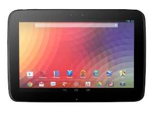 サムスン電子がGoogleの最新OS「Android 4.2」を搭載したタブレット端末のリファレンス機「Nexus 10」を公開した。