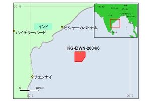 位置図(画像:国際石油開発帝石) 位置図(画像:国際石油開発帝石)