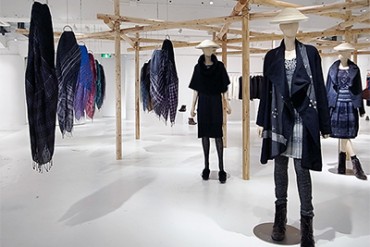 エルトブ テップ イッセイ ミヤケ銀座店にHaaTの今秋冬新作が登場