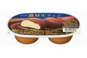 「LOTTE 濃厚生チョコ」(画像:ロッテアイス) 「LOTTE 濃厚生チョコ」(画像:ロッテアイス)