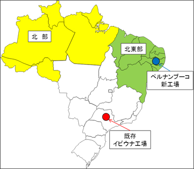 新工場の立地場所（画像：日清食品ホールディングス）