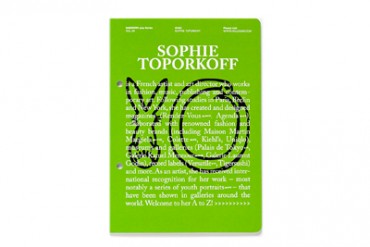 マルジェラのコミュニケーションアートディレクターとしても活躍中のソフィー・トポルコフのアートブック