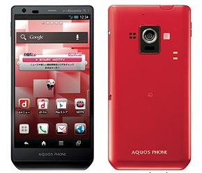 「AQUOS PHONE ZETA SH-02E（Red）」（画像：NTTドコモ）