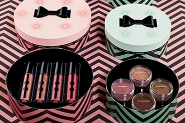 M・A・CからギフトBOXにデコレーションされたピグメントとグロスのキットが限定発売 