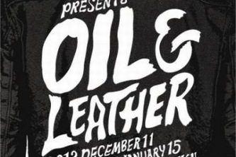リーバイス、アメリカンカルチャーを象徴する「Oil & Leather」展を開催