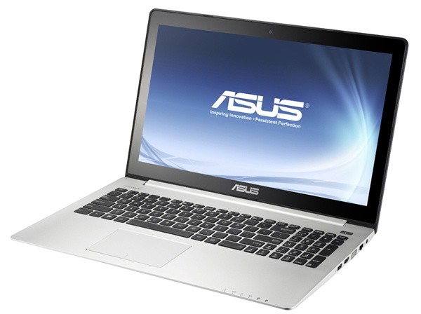 15.6型ワイドの大画面タッチスクリーンを搭載したUltrabook「ASUS VivoBook S500CA」