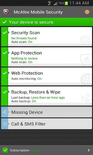 マカフィーは14日、モバイル端末向けのセキュリティアプリ「McAfee Mobile Security」の新バージョンをリリースした。Androidスマートフォンやタブレットからアプリに保存された個人情報の流出を防ぐロック機能を新たに搭載している。
