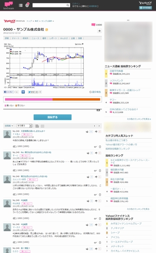 「textream」の利用イメージ（画像：ヤフー）