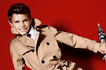 デビッド＆ヴィクトリア・ベッカム夫妻の次男、ロメオ・ベッカムがバーバリーの顔に