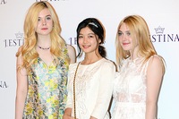 7日午後、ソウルの新羅ホテルで「J.ESTINA 2013 S/S広告キャンペーンミューズ」が開催され、モデルのダコタ＆エル・ファニング姉妹や子役女優キム・ユジョン、スタイリストのチョン・ユンギが出席した。