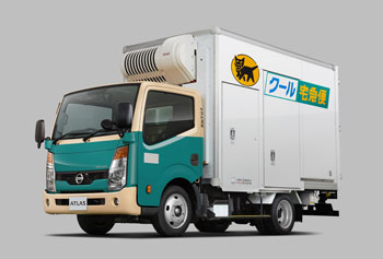 ヤマト運輸向けモニター車（画像：日産自動車）