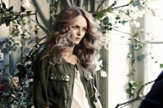 ヴァネッサ・パラディ CONSCIOUS*COLLECTION by H&Mのキャンペーンモデルに