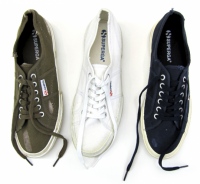 SUPERGAから定番2750モデルにダメージ加工を施した、春夏モデルが登場