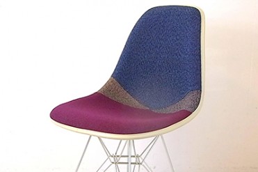 デッドストック生地を張り込んだイームズ・シェルが登場 - 少数生産の限定モデル