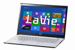 NECは5日、世界最軽量Ultrabookの「LaVie Z LZ750/LS」を7日から発売すると発表した。