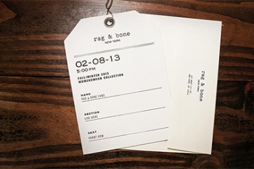 ラグ＆ボーン、2013-14年秋冬ウィメンズコレクションをライブストリーミング配信