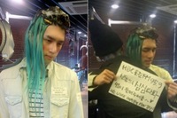 男性グループVIXXのメンバー、ケンにBIGBANGのG-DRAGONが憑依（？）した写真がファンの注目を集めている。