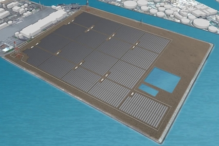 ユーエスパワー発電所イメージ図(画像:宇部興産) ユーエスパワー発電所イメージ図(画像:宇部興産)