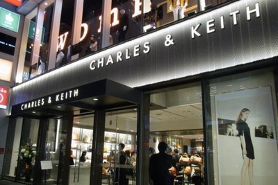 チャールズ&キースの旗艦店がオープン 3年後には約40店舗の出店を計画