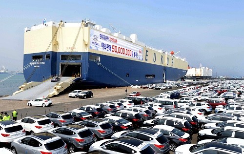 韓国の現代・起亜自動車が8日、海外累計販売台数5000万台を突破したと明らかにした。