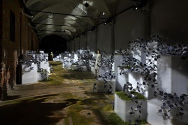 パナソニック、建築家 平田晃久と6,000枚の太陽光パネルでエネルギーの情景を表現