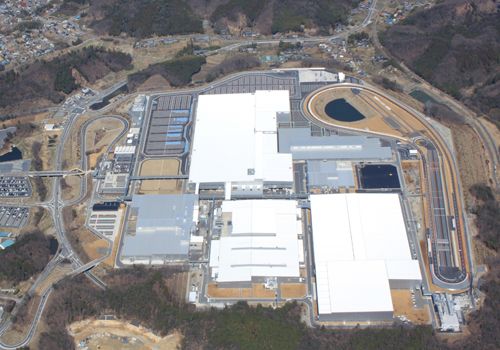 埼玉製作所寄居工場 鳥瞰写真(写真:ホンダ) 埼玉製作所寄居工場 鳥瞰写真(写真:ホンダ)