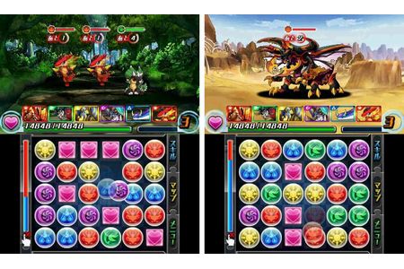 「パズドラZ」の利用イメージ（画像：ガンホー・オンライン・エンターテイメント）