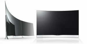 韓国の大手電機メーカーLG電子が、4月29日に55インチの曲面型OLEDテレビ（有機ELテレビ）を世界で初めて発売した。