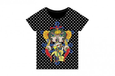 サイデリックアートの巨匠、田名網敬一がTシャツをキャンバスに新作100点を展示