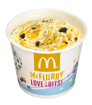 「マックフルーリー バナナオレオ」(画像:日本マクドナルド) 「マックフルーリー バナナオレオ」(画像:日本マクドナルド)