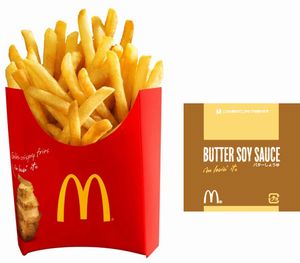 「シャカシャカポテト バターしょうゆ味」イメージ（画像：日本マクドナルド）