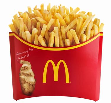 「メガポテト」のイメージ（画像：日本マクドナルド）