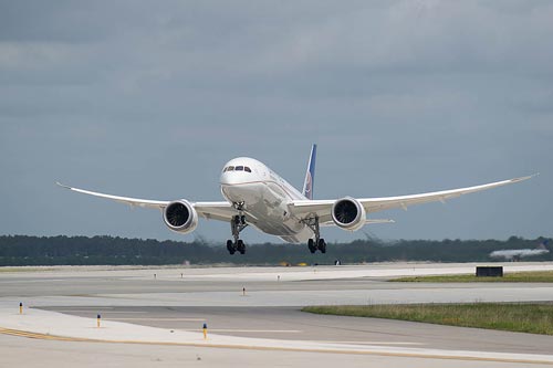 写真：ユナイテッド航空