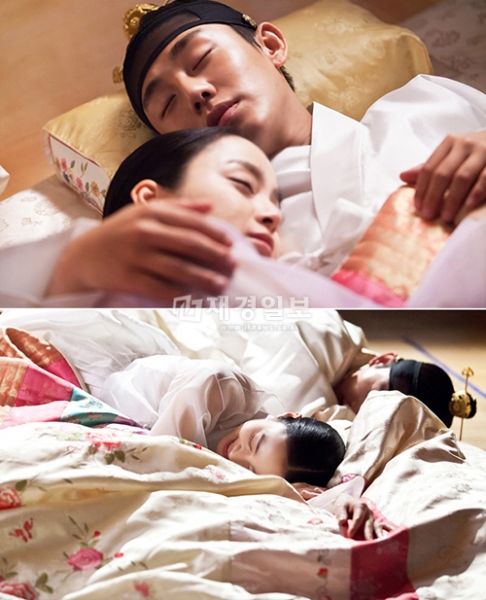 張玉貞 愛に生きる ユ アイン キム テヒのベッドシーン公開 本当に寝ているみたい 韓流stars