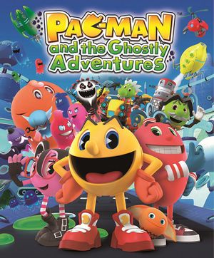 「PAC-MAN and the Ghostly Adventures」のメインビジュアル（画像：バンダイナムコゲームス）