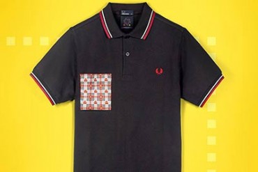 フレッドペリーから、ゲーム「PAC-MAN」とのコラボレーションポロシャツが登場